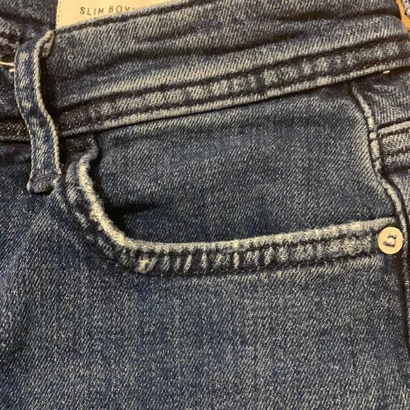ANTHROPOLOGIE slim boyfriend denim shorts - Picture 5 of 10